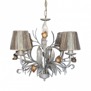 Κρεμαστό φωτιστικό 4 φώτα με διακοσμητικά κλαδιά