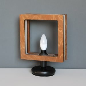 Πορτατίφ σε ξύλινο πλαίσιο και μεταλλική βάση