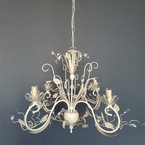 Φωτιστικό κρεμαστό με κρύσταλλα και διακοσμητικά κλαδιά