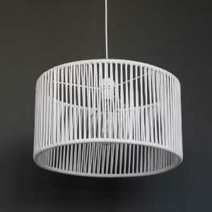 Φωτιστικό κρεμαστό μονόφωτο με σχοινιά