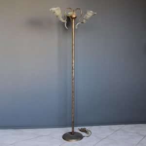 Επιδαπέδιο φωτιστικό με 3 φώτα και γυαλιά