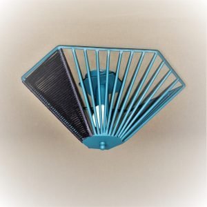 Aιγαιοπελαγίτικη πλαφονιέρα οροφής σε μπλε χρώμα