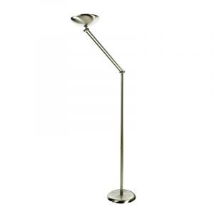 Επιδαπέδιο φωτιστικό από νίκελ ματ μέταλλο