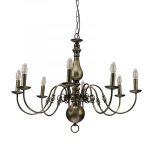 Κρεμαστό φωτιστικό από οξυντέ μέταλλο