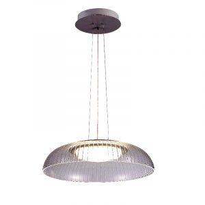 Κρεμαστό φωτιστικό από μέταλλο και ακρυλικό