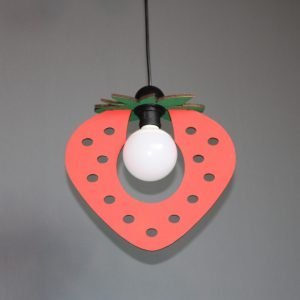 Κρεμαστό φωτιστικό φράουλα