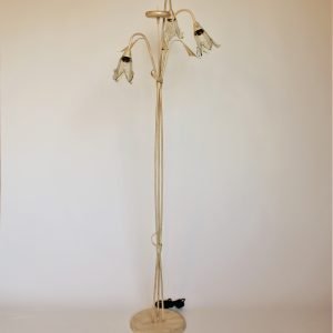 Δαπέδου τρίφωτο εκρού με πατίνα χρυσό