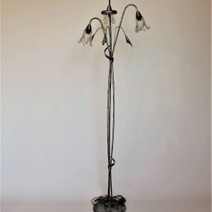 Δαπέδου τρίφωτο πατίνα ασημί