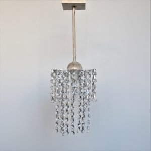 Φωτιστικό οροφής από plexiglass και κρύσταλλο