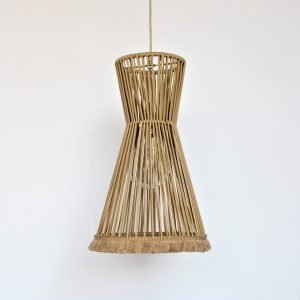 Μονόφωτο φωτιστικό οροφής από σχοινί